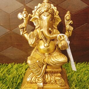 Brass Ganapathi Idol