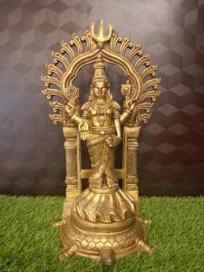 Buy Perumal on Tortoise Idol 17" online at Whole Price Moradabad