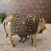 Buy Brass fine art Cow and Calf at Whole Market 3" Jaipur,India - Image 3