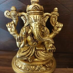 Brass Ganapathi Idol at Wholesale Market