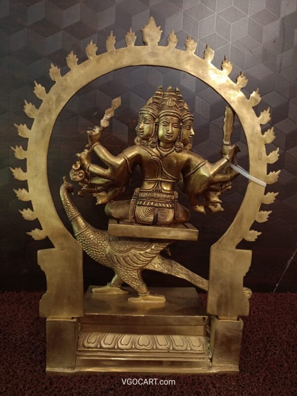 Buy Brass Lord Shanmugar at wholesale price Chennai,India - Image 3