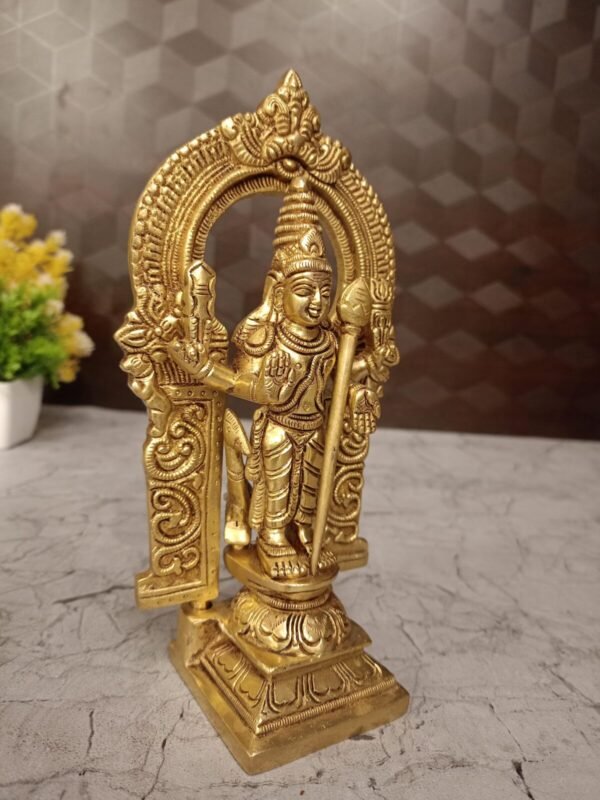 Buy Brass Subramanya samy Idol at Wholesale market Aligarh,India - Image 2