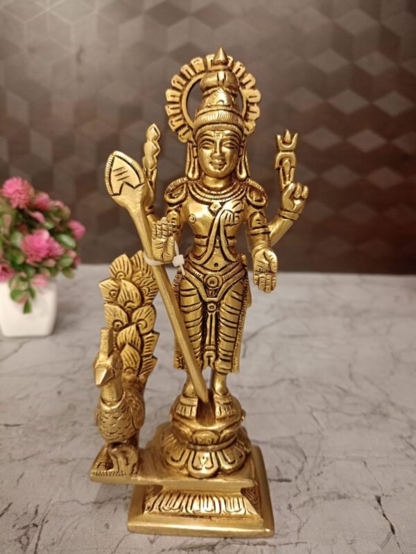 Brass Superfine Finish Murugan at wholesale dealer Aligarh