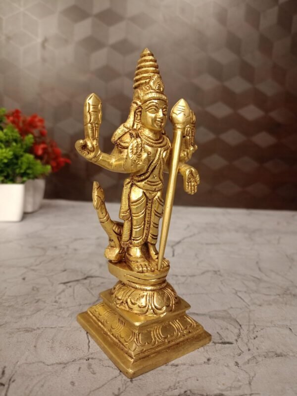 Buy Brass Lord Murugan idol at Wholesale Price Thanjavur,India - Image 2