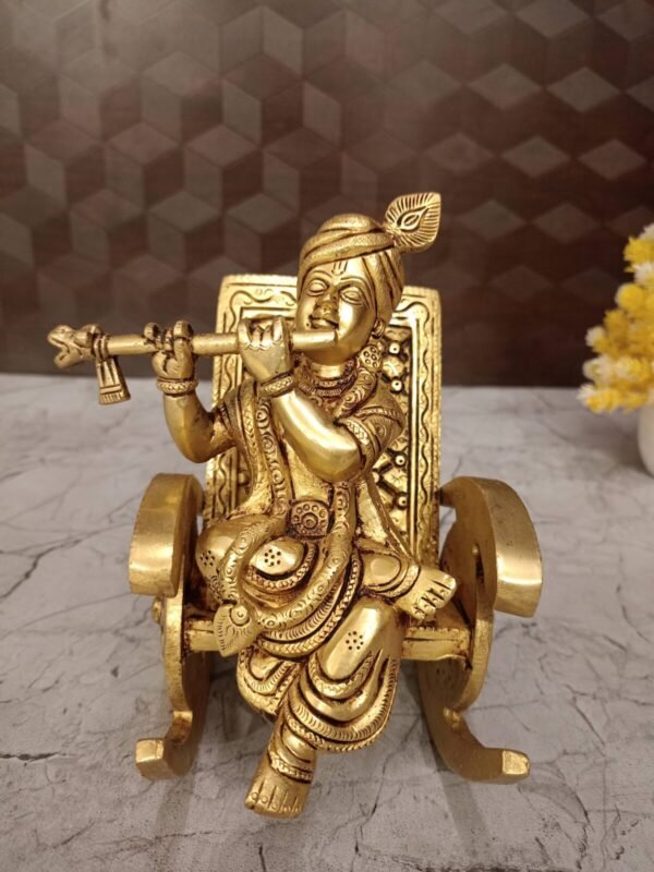 Brass Chair Krishna at Wholesale Market