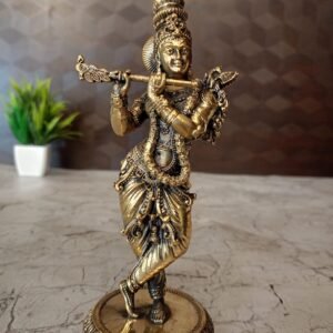 Brass Fine art Krishna Idol manufacturer