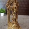 Buy Brass Krishna on Tortoise Base at Wholesale Price 9",Bangalore India - Image 2