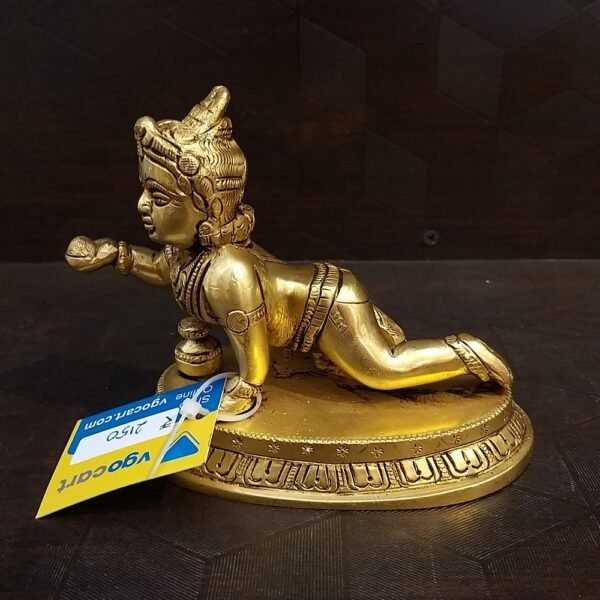 Buy Brass Laddu Gopal Wholesale Supplier Thanjavur Tamil Nadu ,India 100% Pure Brass Idols - Image 2