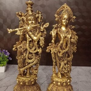 Brass Radha Krishna Idol Manufacturer