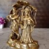 Buy Brass Radha Krishna under Tree Manufacturer Price Aligarh Uttar Pradesh 100% Pure Brass Idols - Image 3