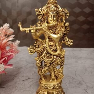 Brass Superfine Finish Lord Krishna at Wholesale Dealer