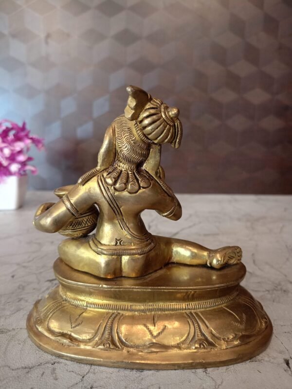 Buy Brass Vennai Krishna idol Wholesale Dealer Bangalore Karnataka ,India 100% Pure Brass Idols - Image 4