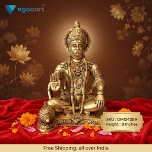 Brass Anjaneya Idol