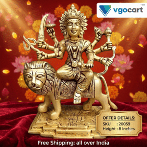 Brass Durgai Amman Idol
