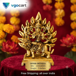 Brass Durgai Amman Idol