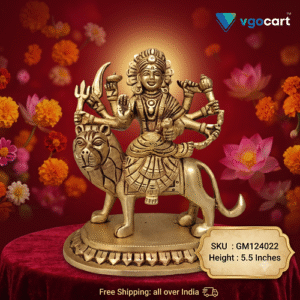 Brass Durgai Amman Idol