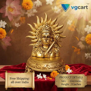 Brass Hanuman Idol