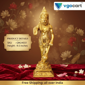 Brass Hanuman Idol