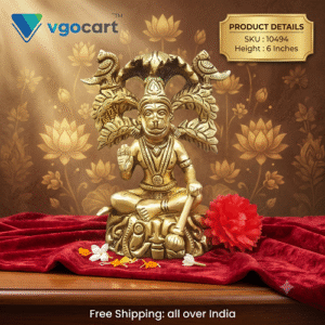 Brass Hanuman Under Tree