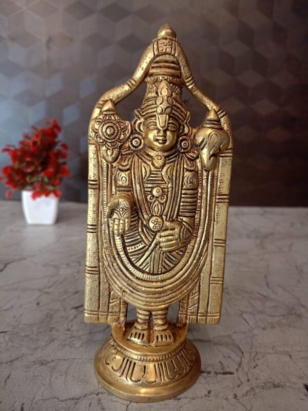 Brass Lord Venkatachalapathy Idol at Wholesale Dealer