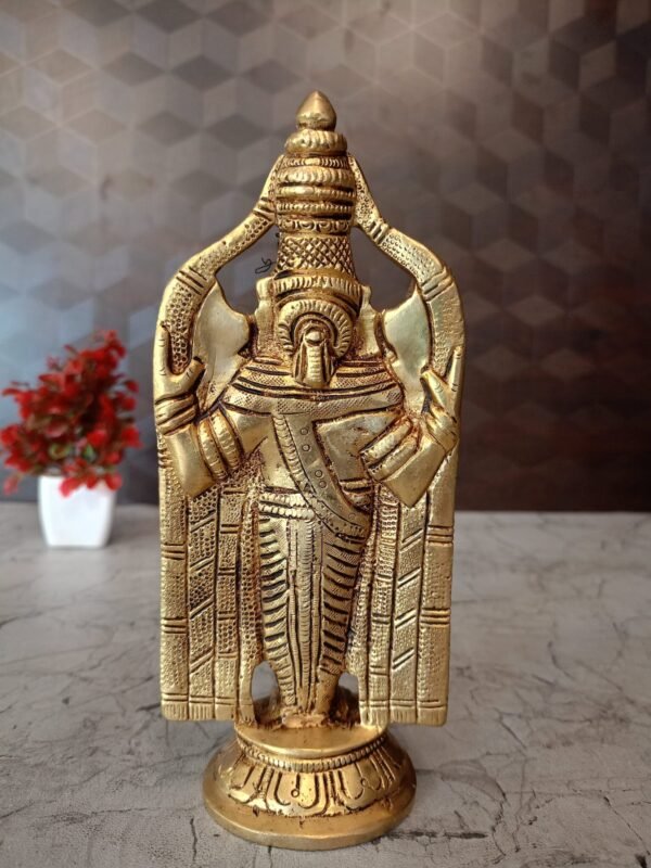 Brass Lord Venkatachalapathy Idol at Wholesale Dealer Swamimali India at Best Price 100% pure Brass Idols - Image 4