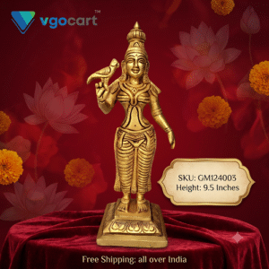 Brass Meenakshi Amman Idol