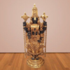 Brass Balaji Idol Black Antique Finish Manufacturer Price