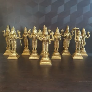 Brass Dasavtharam Idol at Manufacturer Price