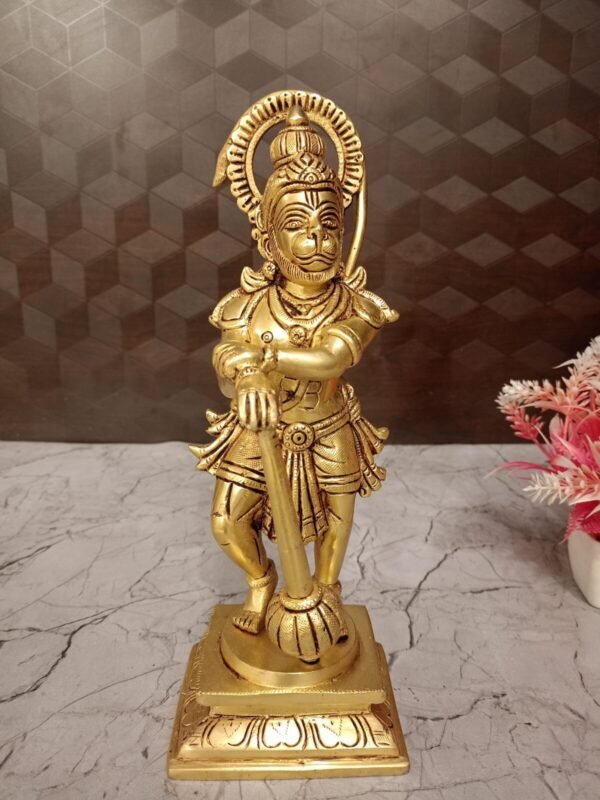 Brass Hanuman at Wholesale Market 