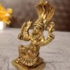 Buy Brass Karumari Amman Idol at Wholesale Price Madurai, India |100% Pure Brass Idol Supplier - Image 3