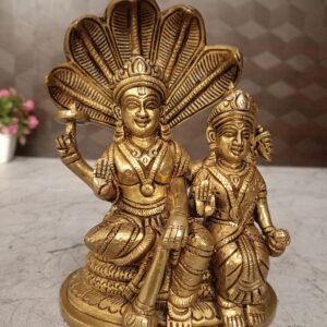 Brass Lakshmi Narayan on Shesha Naga Manufacturer Price