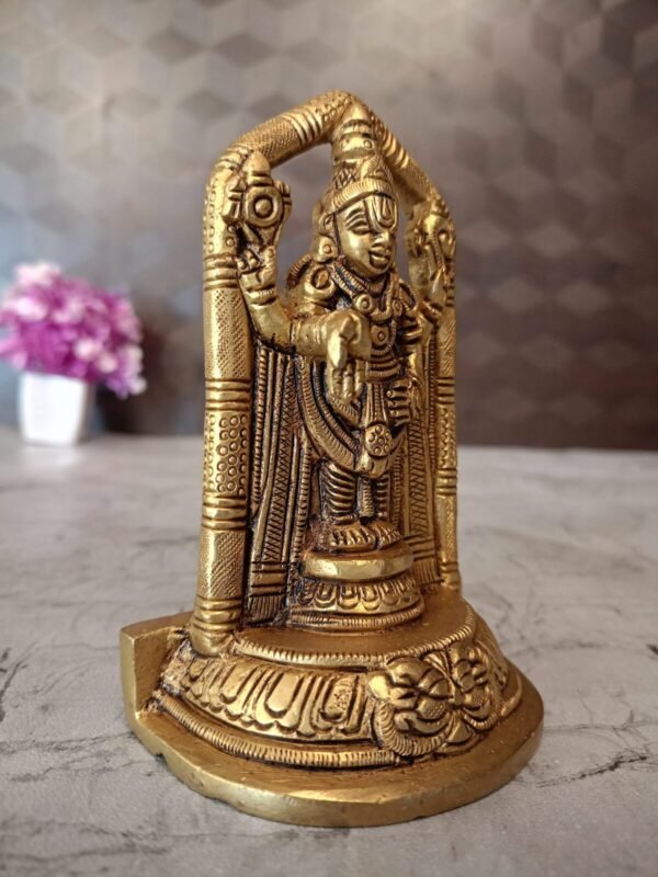 Buy Brass Lord Perumal Idol at Manufacturer Price Madurai, India 100% Pure Brass Idols - Image 3