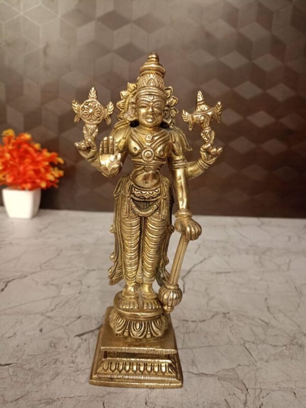 Brass Maha Vishnu Idol Wholsaler