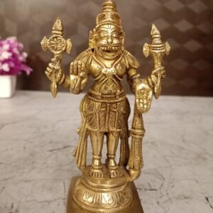 Brass Narasimha Idol at Wholesale Dealer