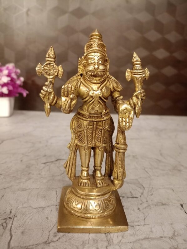 Brass Narasimha Idol at Wholesale Dealer