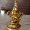 Buy Brass Saraswati Idol at Wholesale Market Moradabad, India |100% Pure Brass Idols - Image 2
