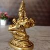 Buy Brass Saraswati Idol at Wholesale Market Moradabad, India |100% Pure Brass Idols - Image 3