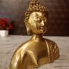 Buy Brass Semi Buddha Manufacturer Price Aligarh, India |100% Pure Brass Idols - Image 3