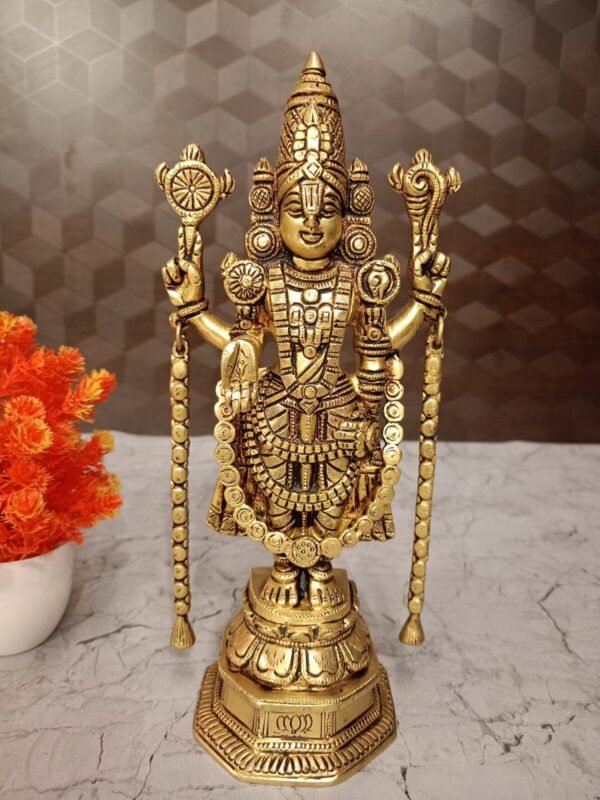 Brass Venkateswara Idol at Wholesale dealer