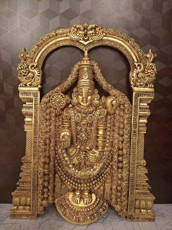 Brass Venkateswara Idol Wall Mount Wholesale Dealer