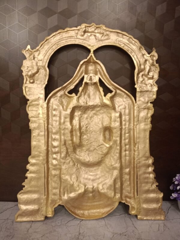 Buy Brass Venkateswara Idol Wall Mount Wholesale Dealer Jaipur India 100% Pure Brass Idols at Best Price - Image 4