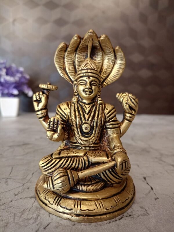 Brass Vishnu on Ananta Shesha Wholesale dealer