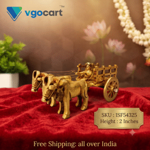 Brass Bullcart Idol