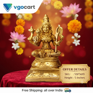 Brass Rajarajeswari Amman Idol