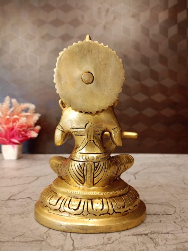 Buy Brass Annaporani Idol at Wholesale Price Coimbatore, India | 100% Pure Brass Idols Suppliers - Image 3