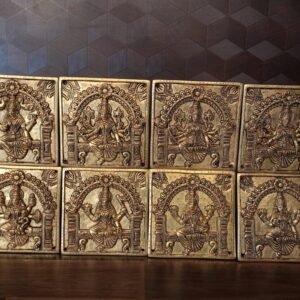 Brass Ashtakshmi Wall Mount