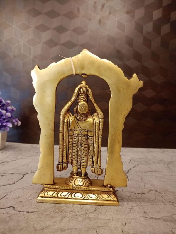 Buy Brass Balaji with Thiruvachi idol at wholesale Price Madurai, India | 100% Pure Brass Idols Manuafacturer - Image 4