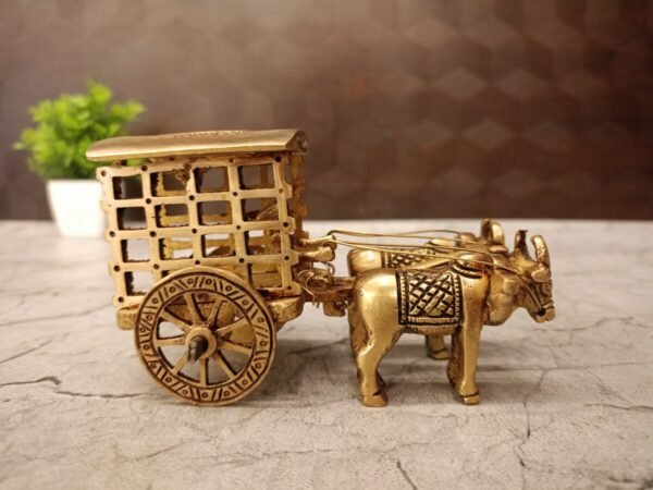 Brass Bullock Cart at Manufacturer Price