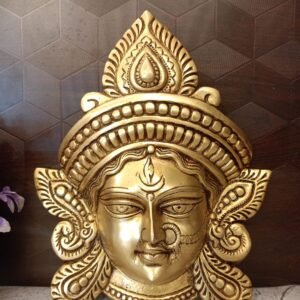 Brass Durgai Amman Face Wall Mount at Manufacturer Price