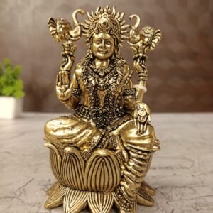 Brass Fine Art Gajalakshmi Idol at Wholesale Price